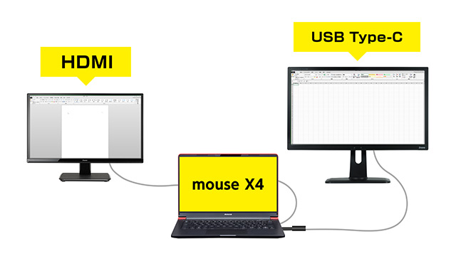 HDMI USB Type-C